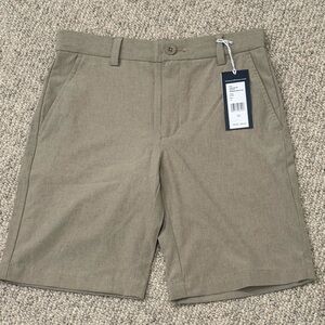 Vineyard Vines Boys Performance Breaker Shorts.  Khaki Sz. 12.